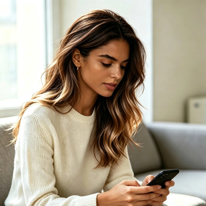 How to get balayage or highlight look with extensions?