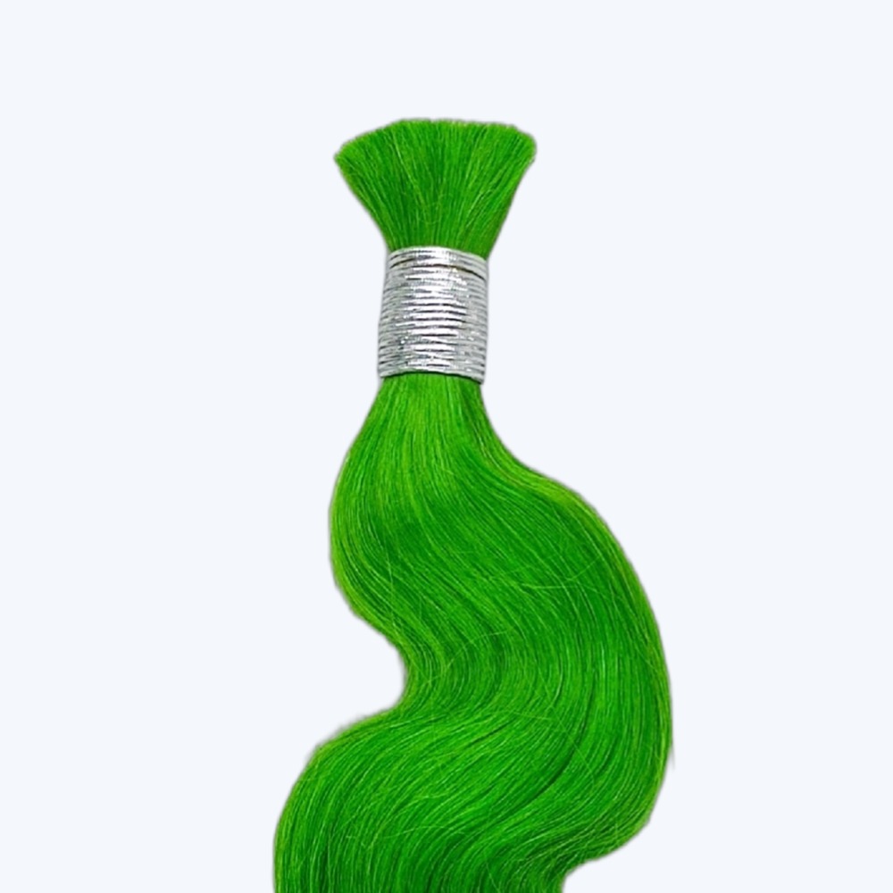 #Green Braiding Hair