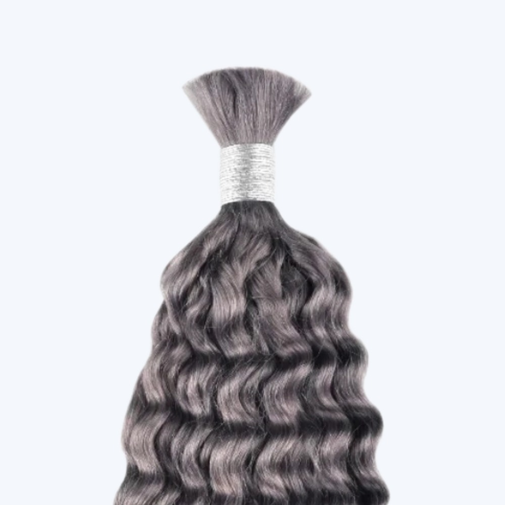 #Gray Braiding Hair