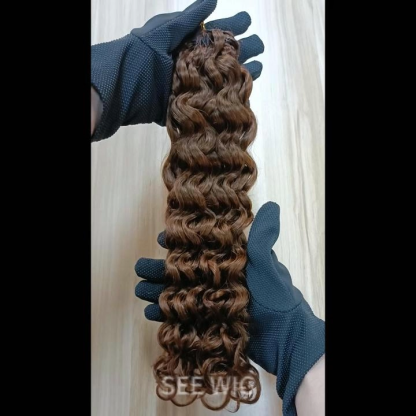 Crochet Braids - #4 Italian Curly Human Crochet Hair