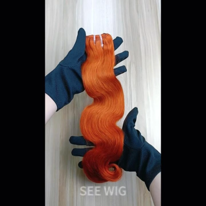 Sew In Hair Extensions - #350 Body Wave Human Hair