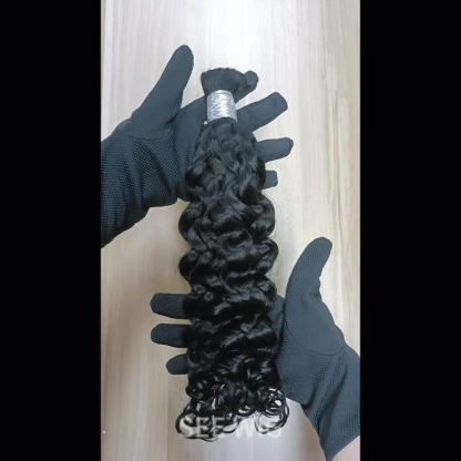 Bulk Human Hair - #1 Italian Curly Braiding Hair