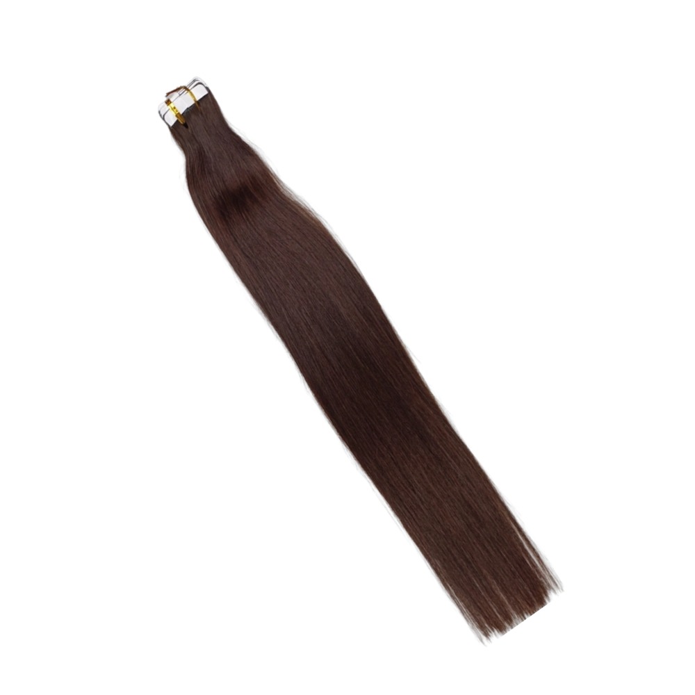 Tape In Hair Extensions - #2 Straight Human Hair