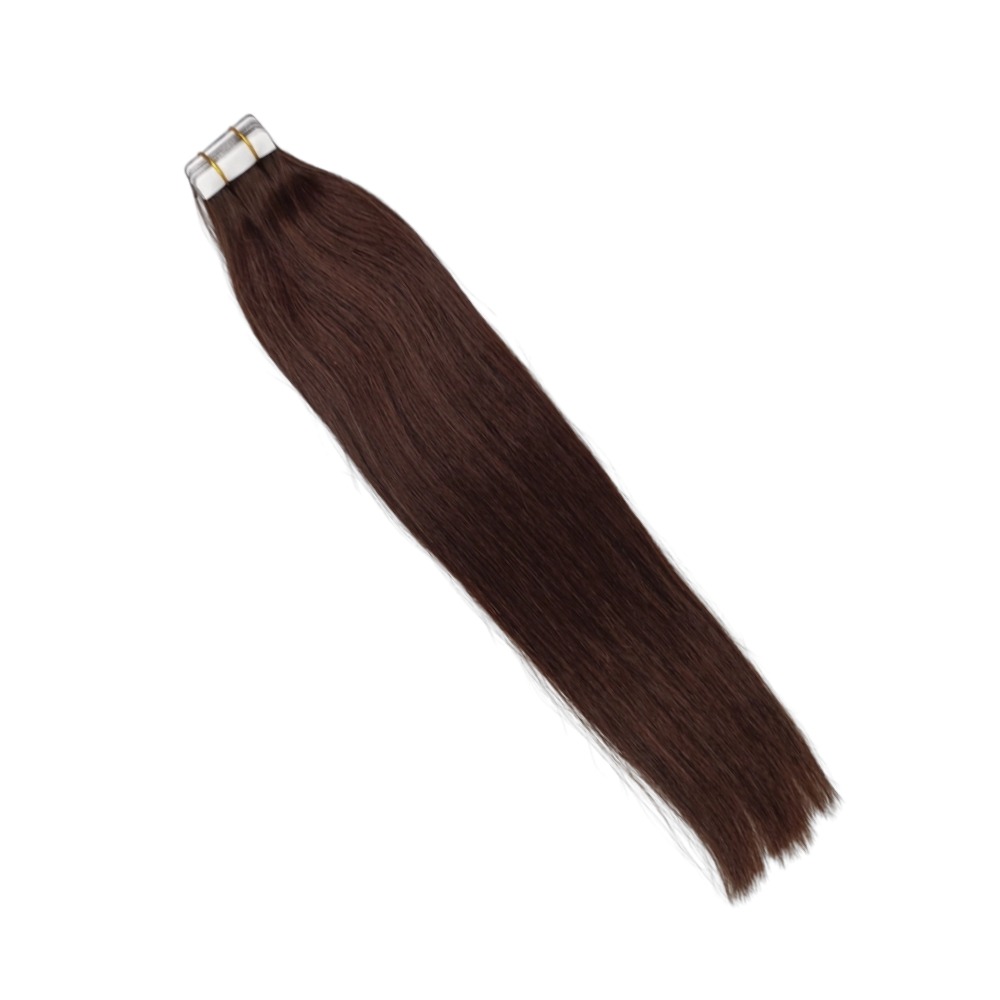 Tape In Hair Extensions - #3 Straight Human Hair