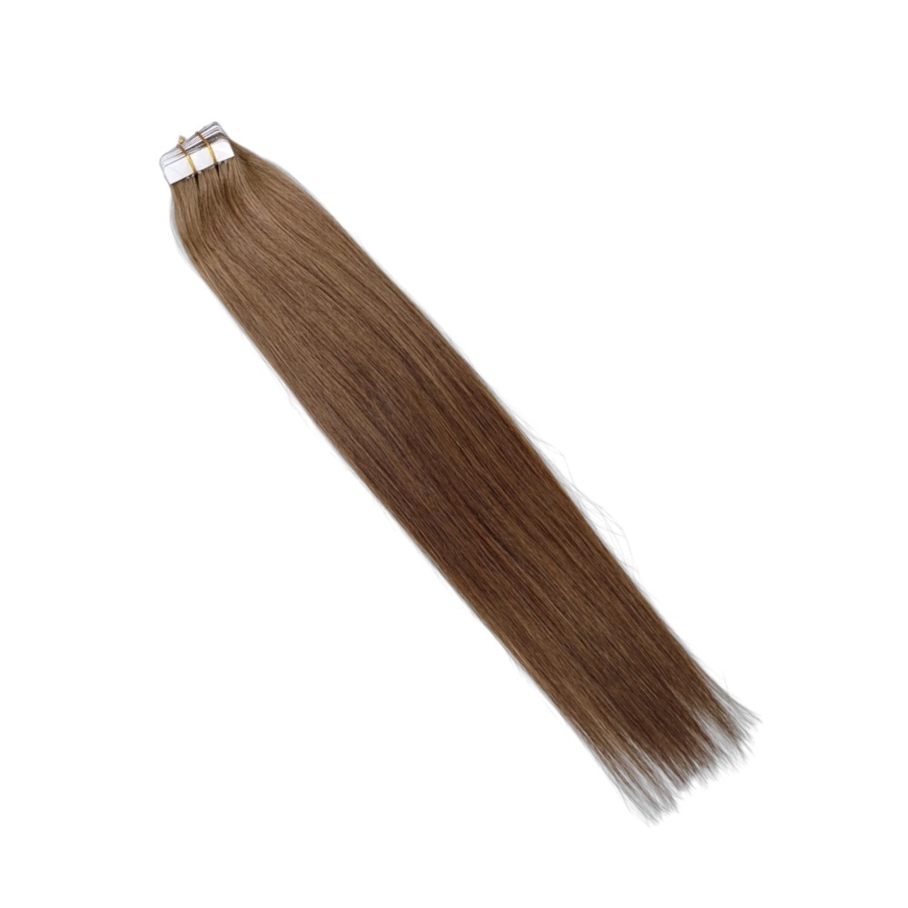 Tape In Hair Extensions - #7 Straight Human Hair