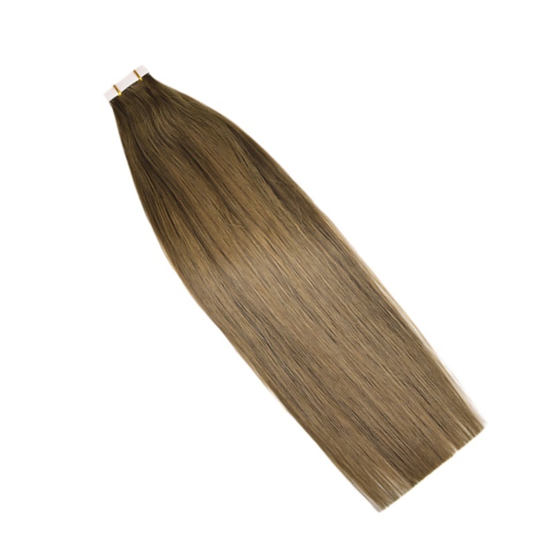 Tape In Hair Extensions - #7 Straight Human Hair
