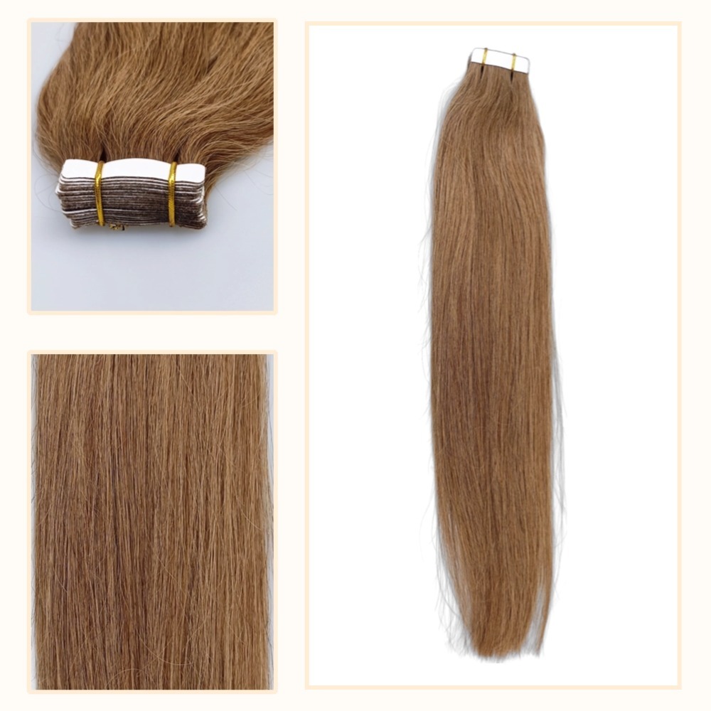 Tape In Hair Extensions - #10 Straight Human Hair