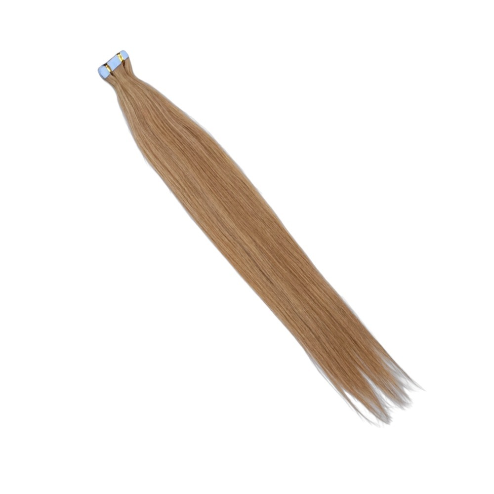 Tape In Hair Extensions - #12 Straight Human Hair