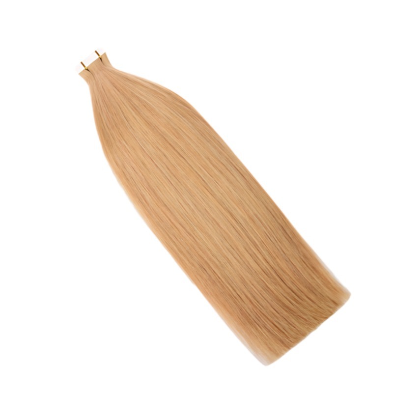 Tape In Hair Extensions - #12 Straight Human Hair