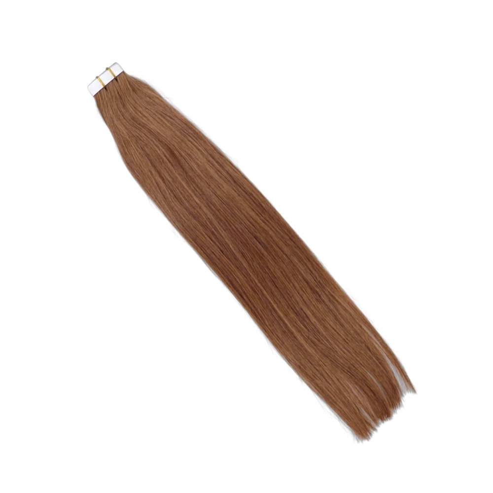 Tape In Hair Extensions - #30 Straight Human Hair