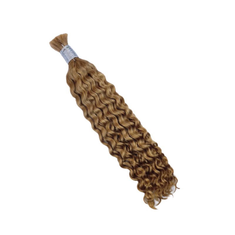 Deep Curly Bulk Human Hair - #27 Hair Extensions