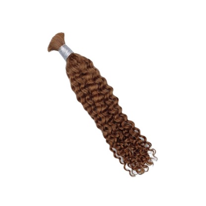 Bulk Human Hair - #30 Deep Curly Braiding Hair