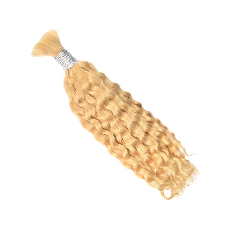 Deep Curly Bulk Human Hair - #613 Hair Extensions