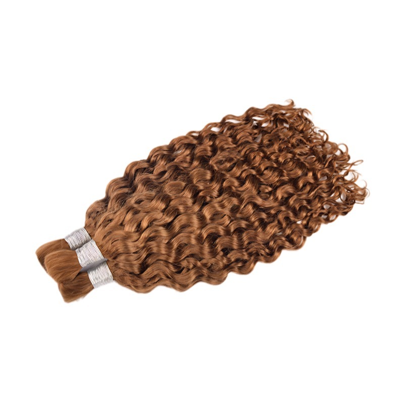 Water Wave Bulk Human Hair - #30 Hair Extensions