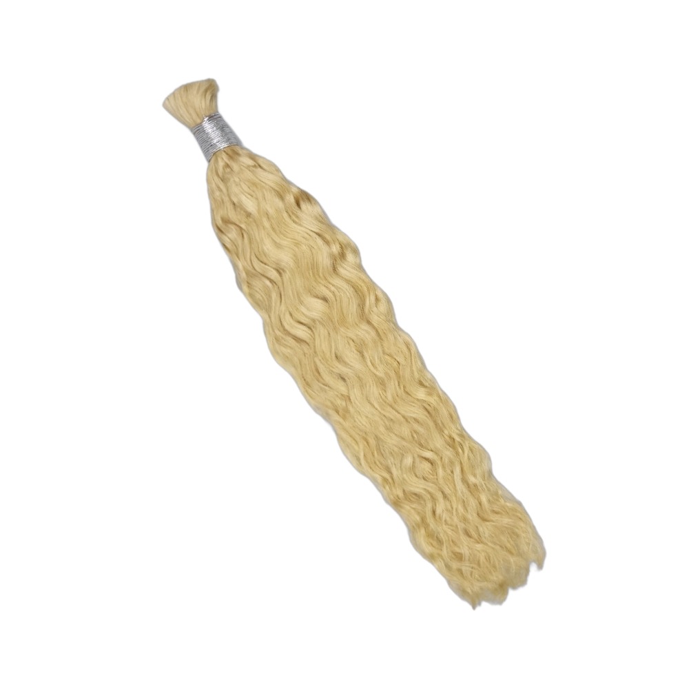 Bulk Human Hair - #613 Water Wave Braiding Hair