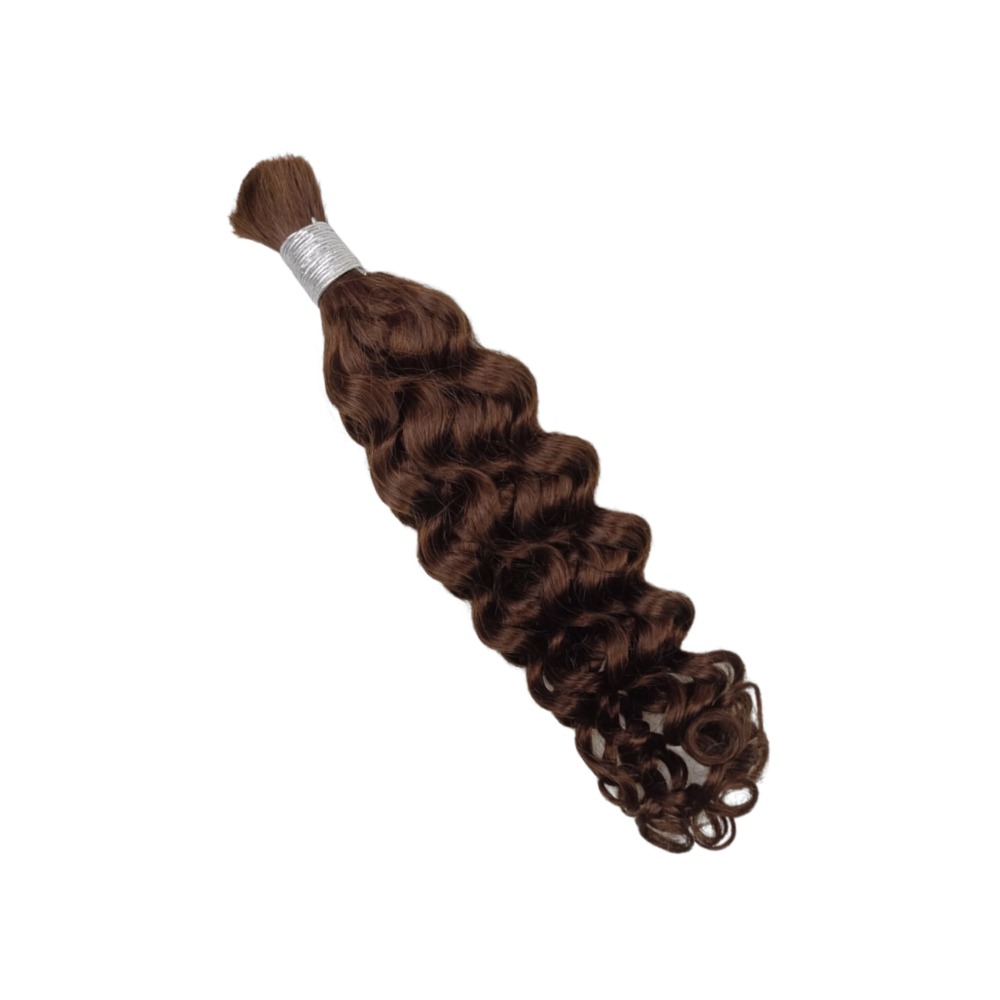 Bulk Human Hair - #2 Italian Curly Braiding Hair