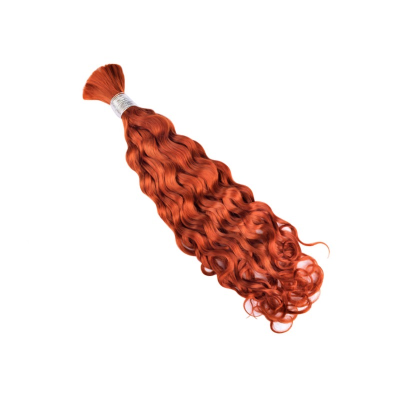 Italian Curly Bulk Human Hair - #350 Hair Extensions