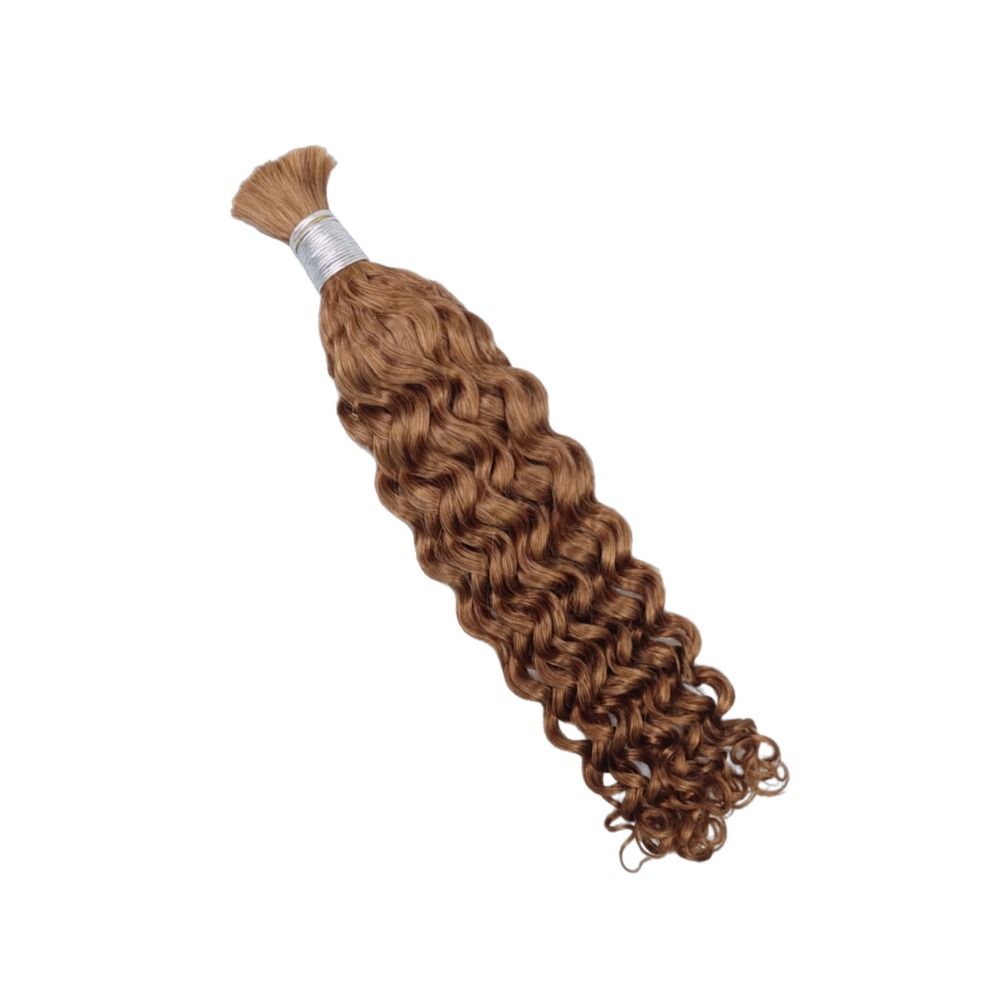 Bulk Human Hair - #30 Italian Curly Braiding Hair