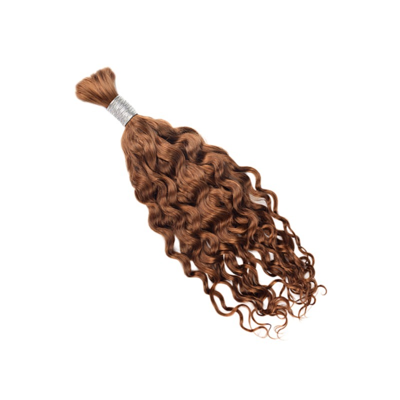 Italian Curly Bulk Human Hair - #30 Hair Extensions
