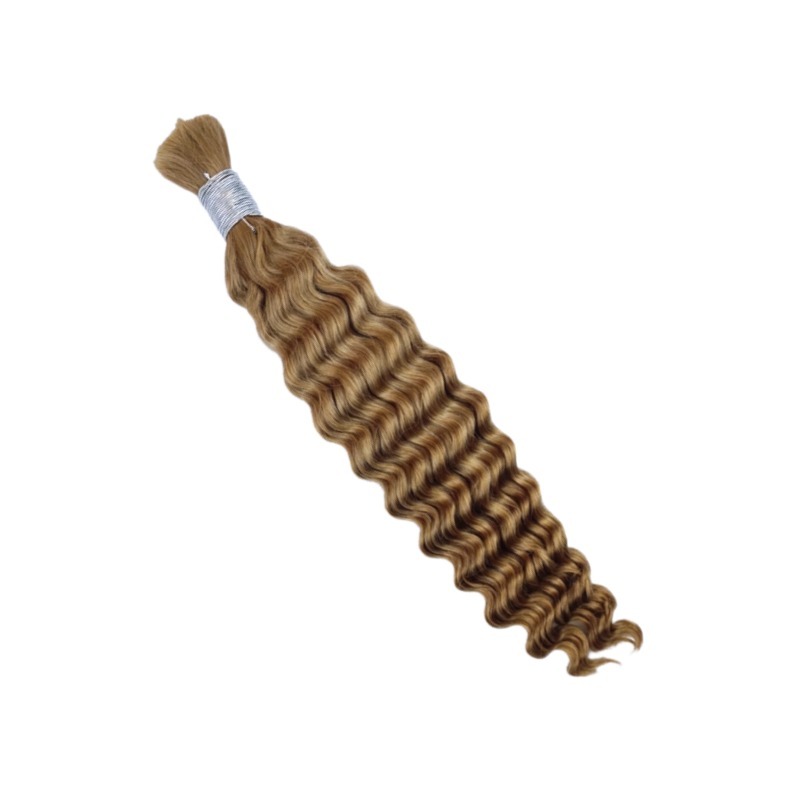 Deep Wave Bulk Human Hair - #27 Hair Extensions
