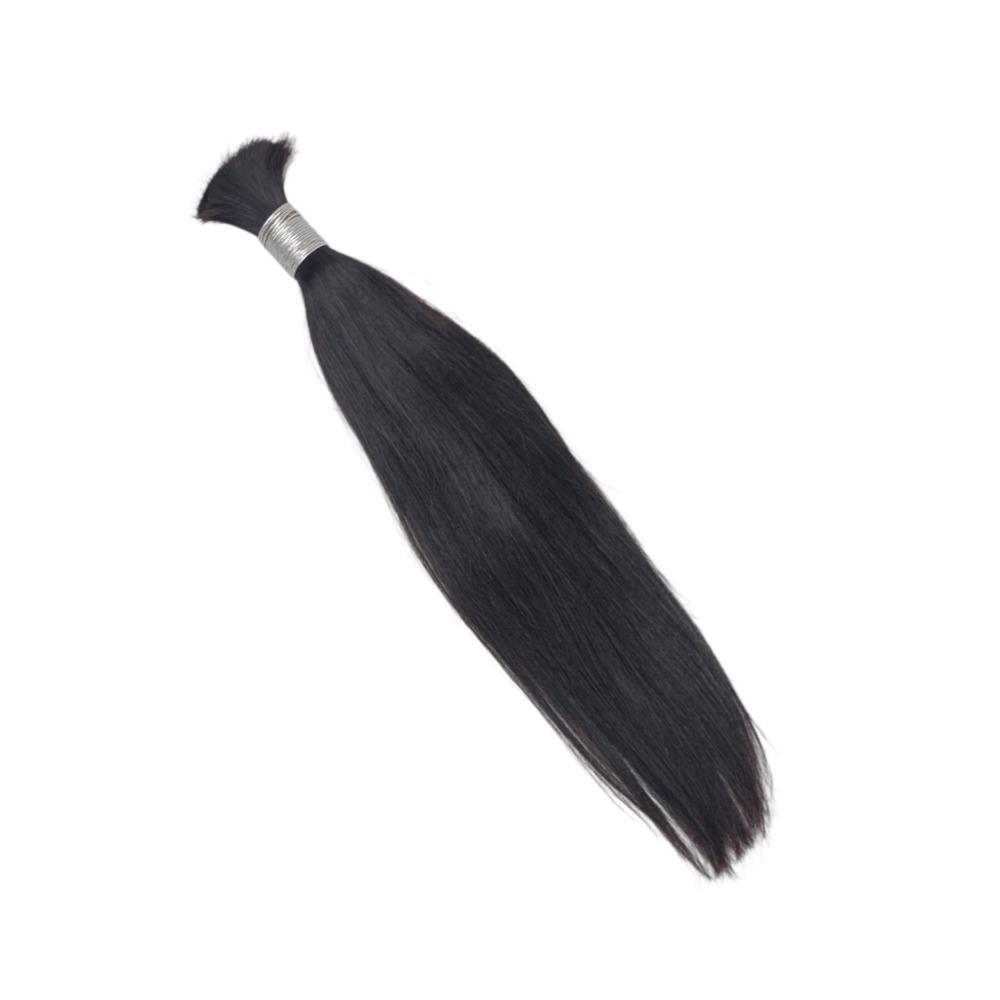 Bulk Human Hair - #1 Straight Braiding Hair