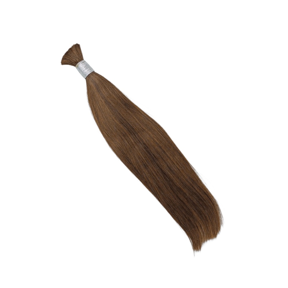 Bulk Human Hair - #4 Straight Braiding Hair