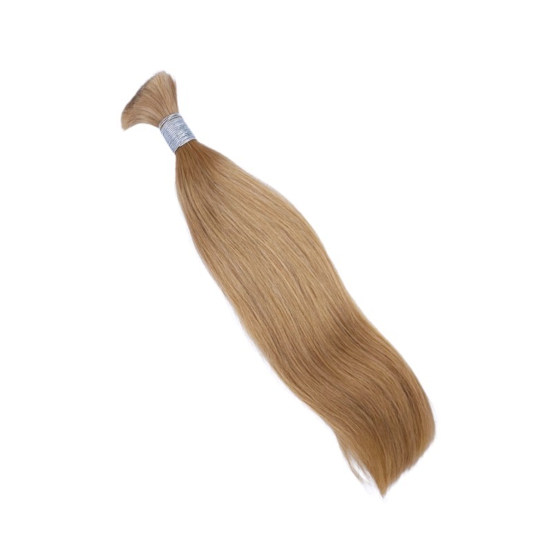 Straight Bulk Human Hair - #27 Hair Extensions