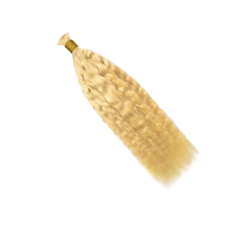 Wet and Wavy Bulk Human Hair - #613 Hair Extensions