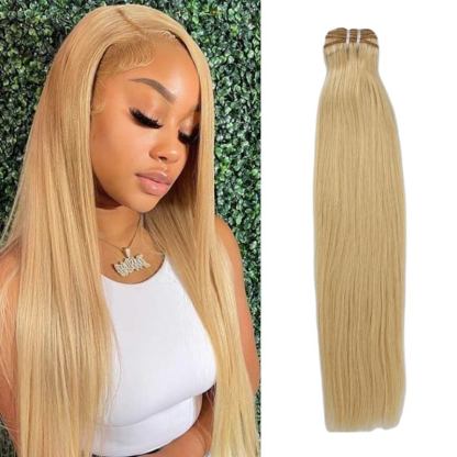 Sew In Hair Extensions - #27 Straight Human Hair