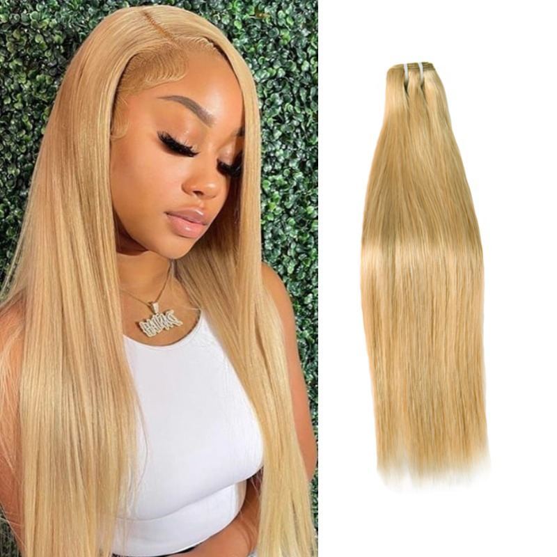 Sew In Hair Extensions - #27 Straight Human Hair