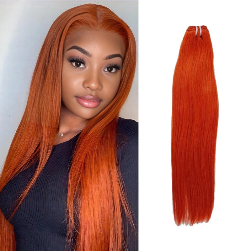 Sew In Hair Extensions - #350 Straight Human Hair