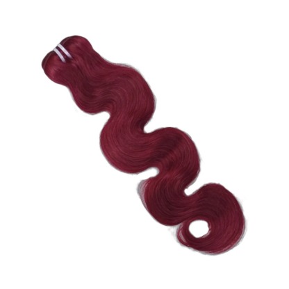 Sew In Hair Extensions - #99J Body Wave Human Hair