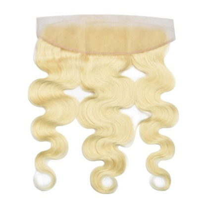 13x4 Transparent Lace Frontal - #613 Body Wave Hair