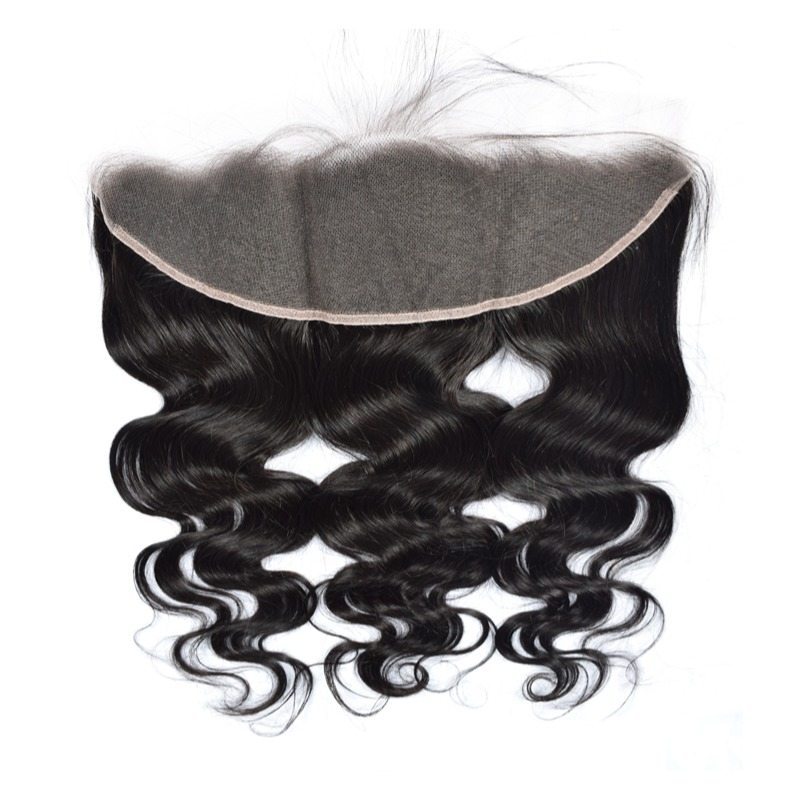 Lace Frontal - #1B Body Wave Human Hair(13x4 13x6)