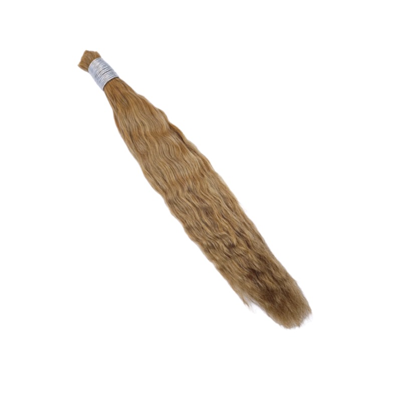 Wet and Wavy Bulk Human Hair - #27 Hair Extensions