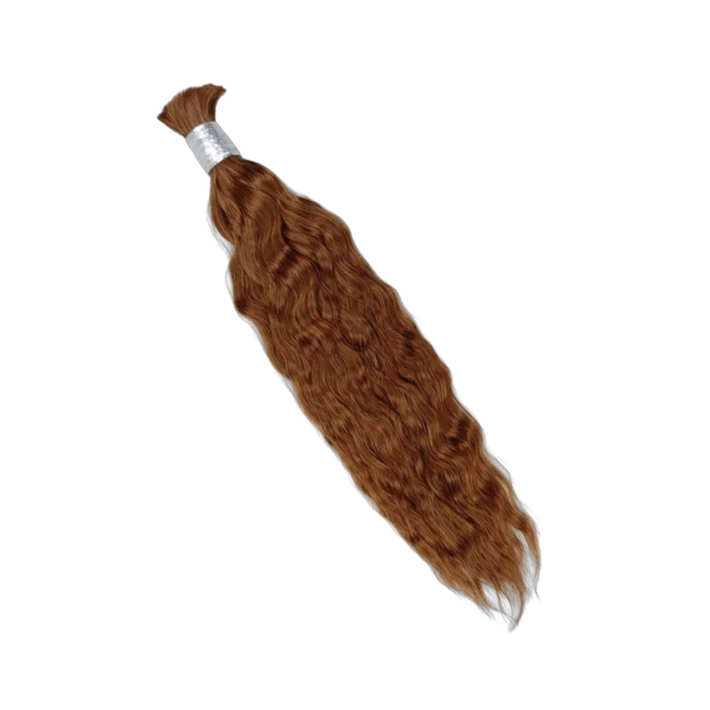 Bulk Human Hair - #30 Wet and Wavy Braiding Hair