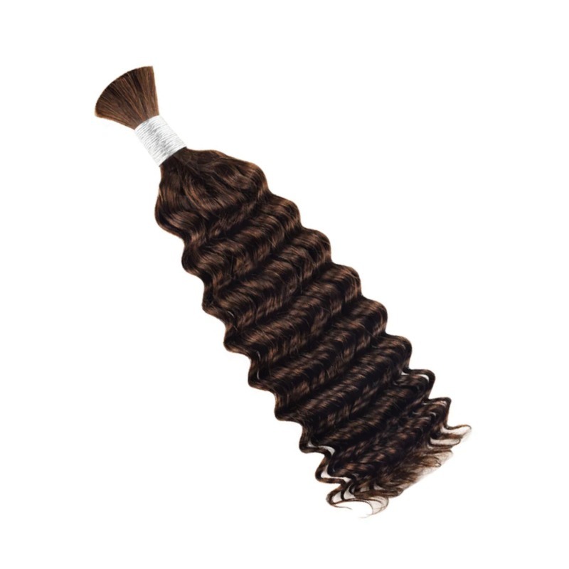 Deep Wave Bulk Human Hair - #3 Hair Extensions
