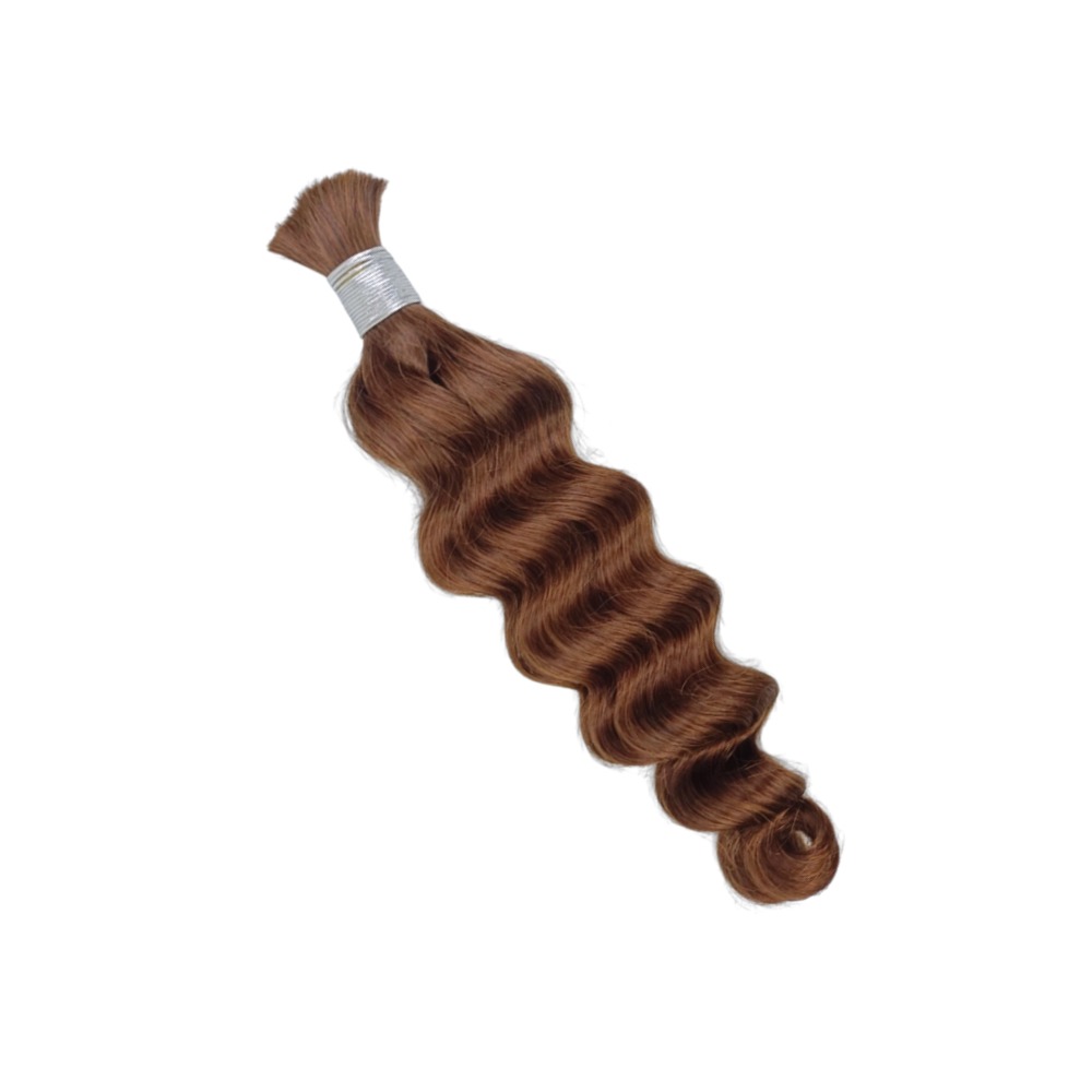 Bulk Human Hair - #4 Loose Deep Wave Braiding Hair