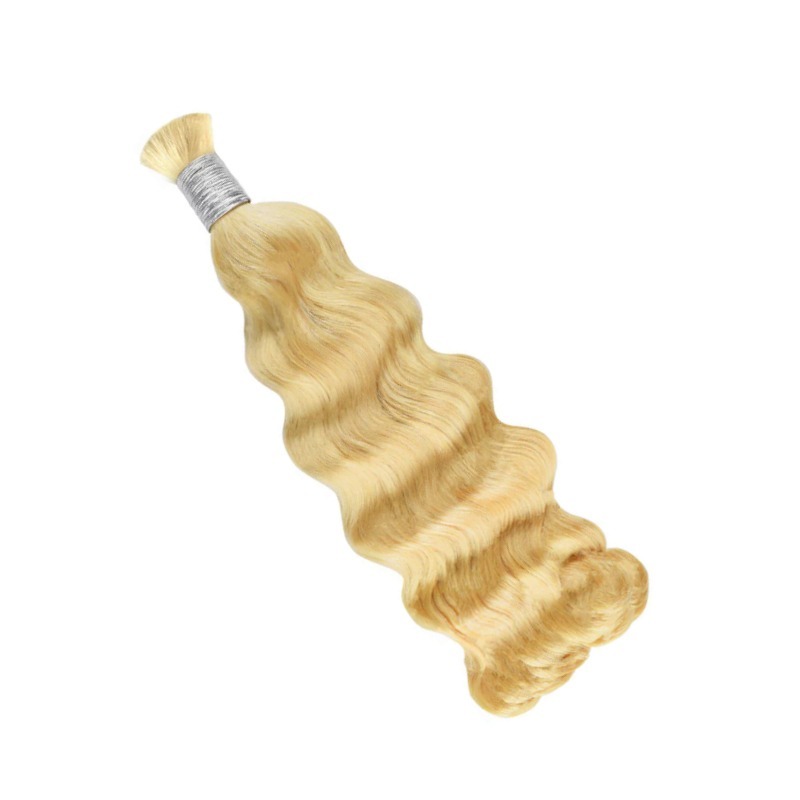 Loose Deep Wave Bulk Human Hair - #613 Hair Extensions