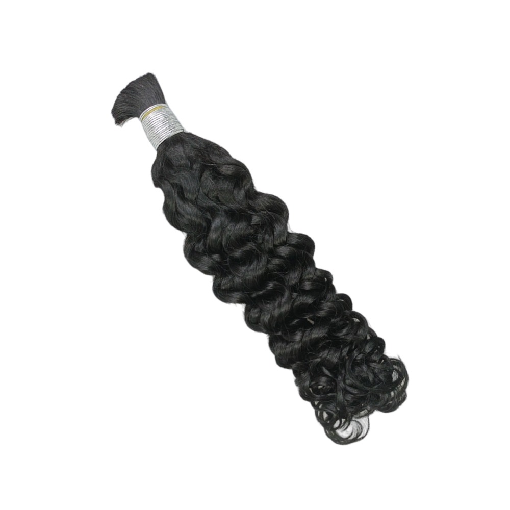 Bulk Human Hair - #1 Italian Curly Braiding Hair