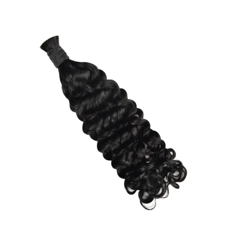 Italian Curly Bulk Human Hair - #1 Hair Extensions