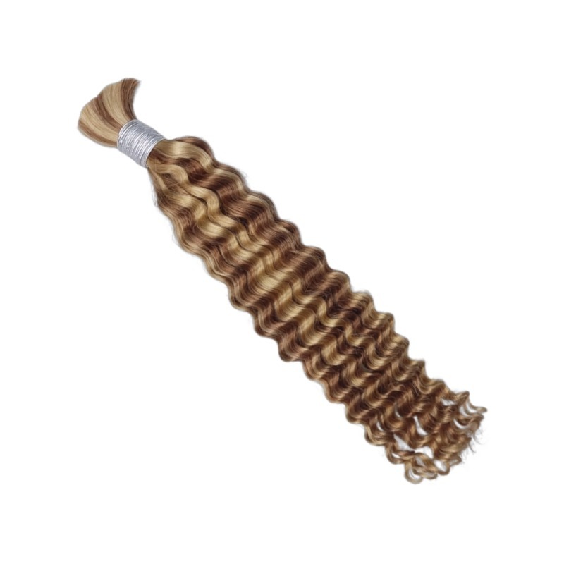 Bulk Human Hair - #27/30 Deep Wave Braiding Hair