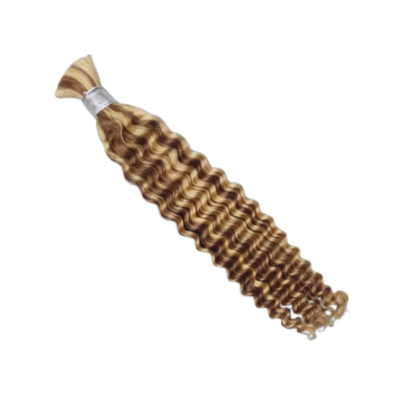 Bulk Human Hair - #30/613 Deep Wave Braiding Hair