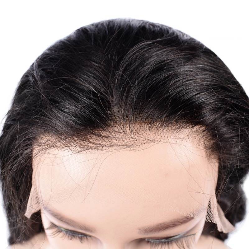 13x4 HD Lace Front Wig - #1B Body Wave Human Hair Wig