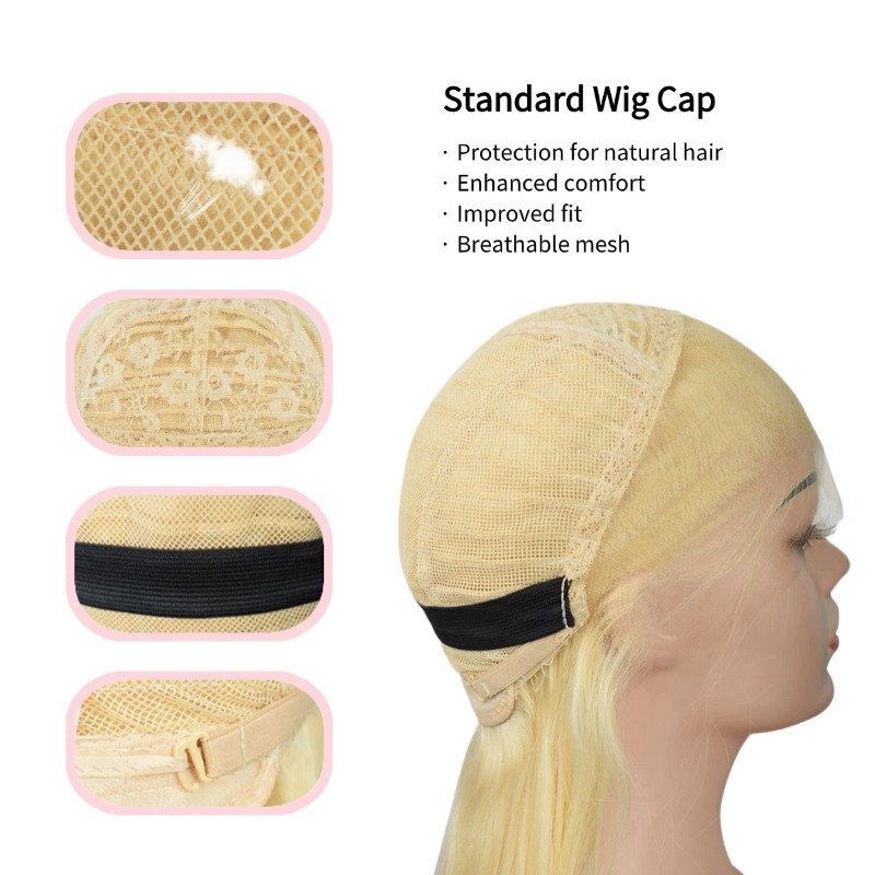 13x4 HD Lace Front Wig - #613 Body Wave Human Hair Wig