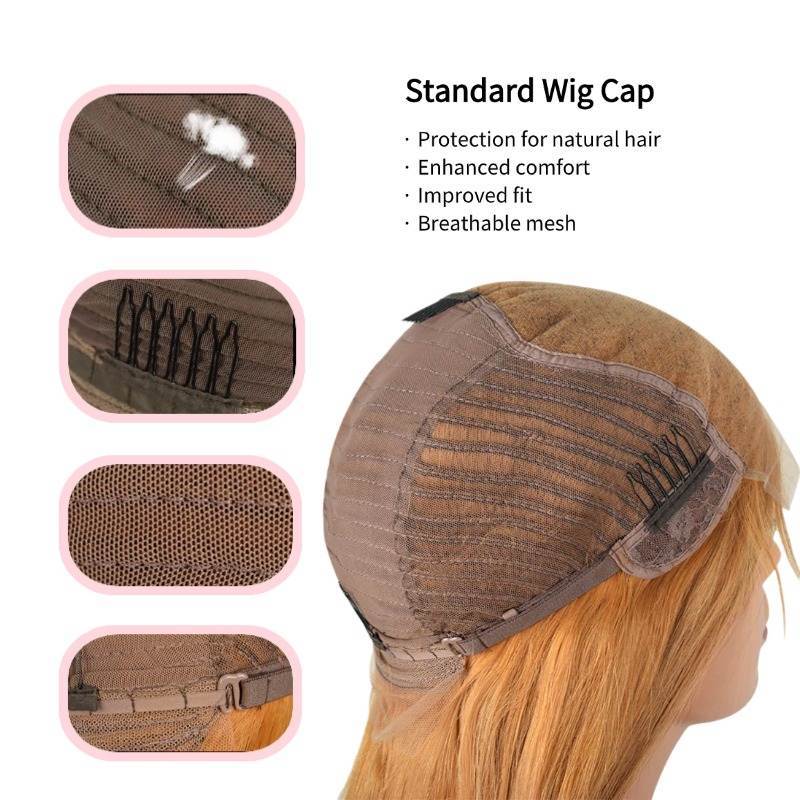 13x4 HD Lace Front Wig - #8 Straight Human Hair Wig