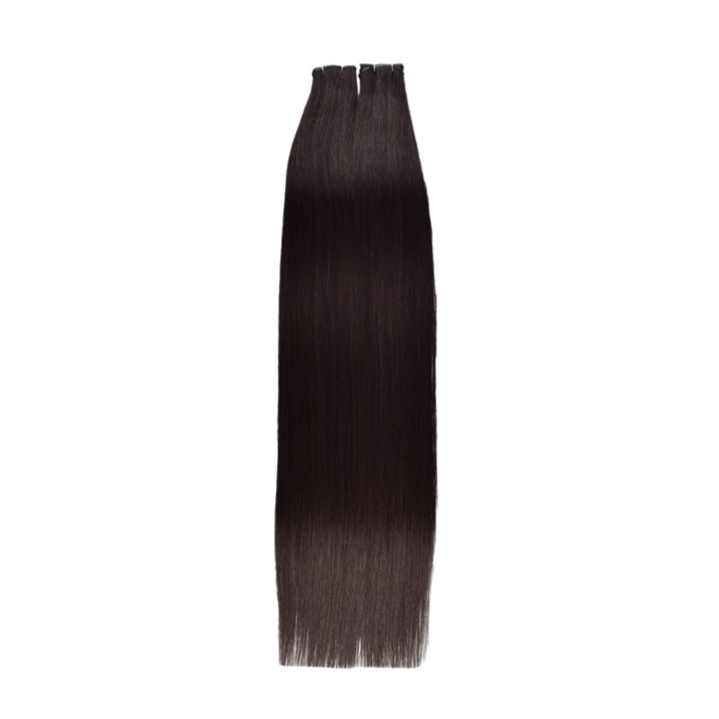 Genius Weft Hair Extensions - #2 Straight Human Hair