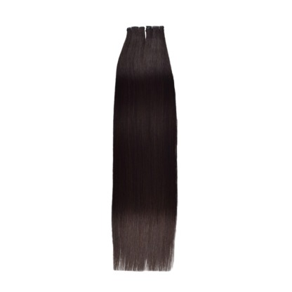 Genius Weft Hair Extensions - #2 Straight Human Hair