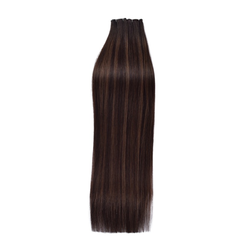 Genius Weft Hair Extensions - #T2P2/2D Straight Human Hair