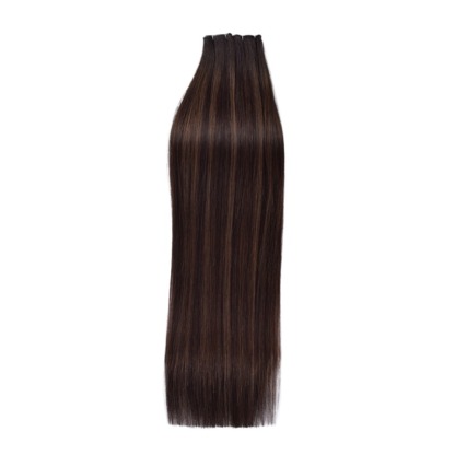 Genius Weft Hair Extensions - #T2P2/2D Straight Human Hair
